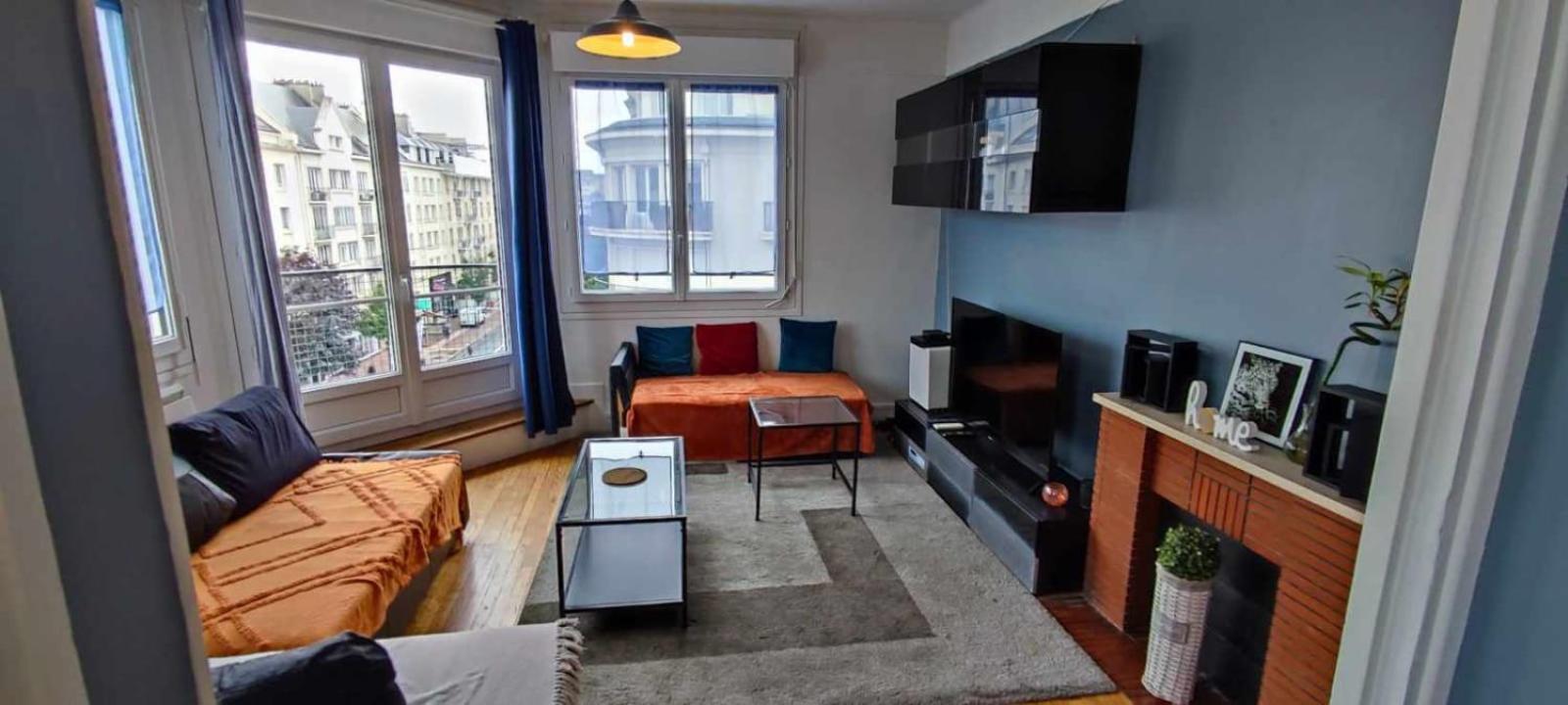 Au Calme Apartment Caen Bagian luar foto